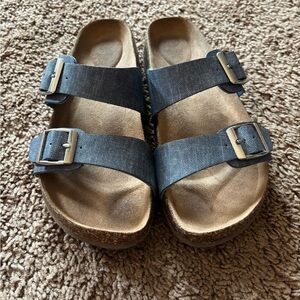 Wonder Nation Kids Sandals with Blue Straps
